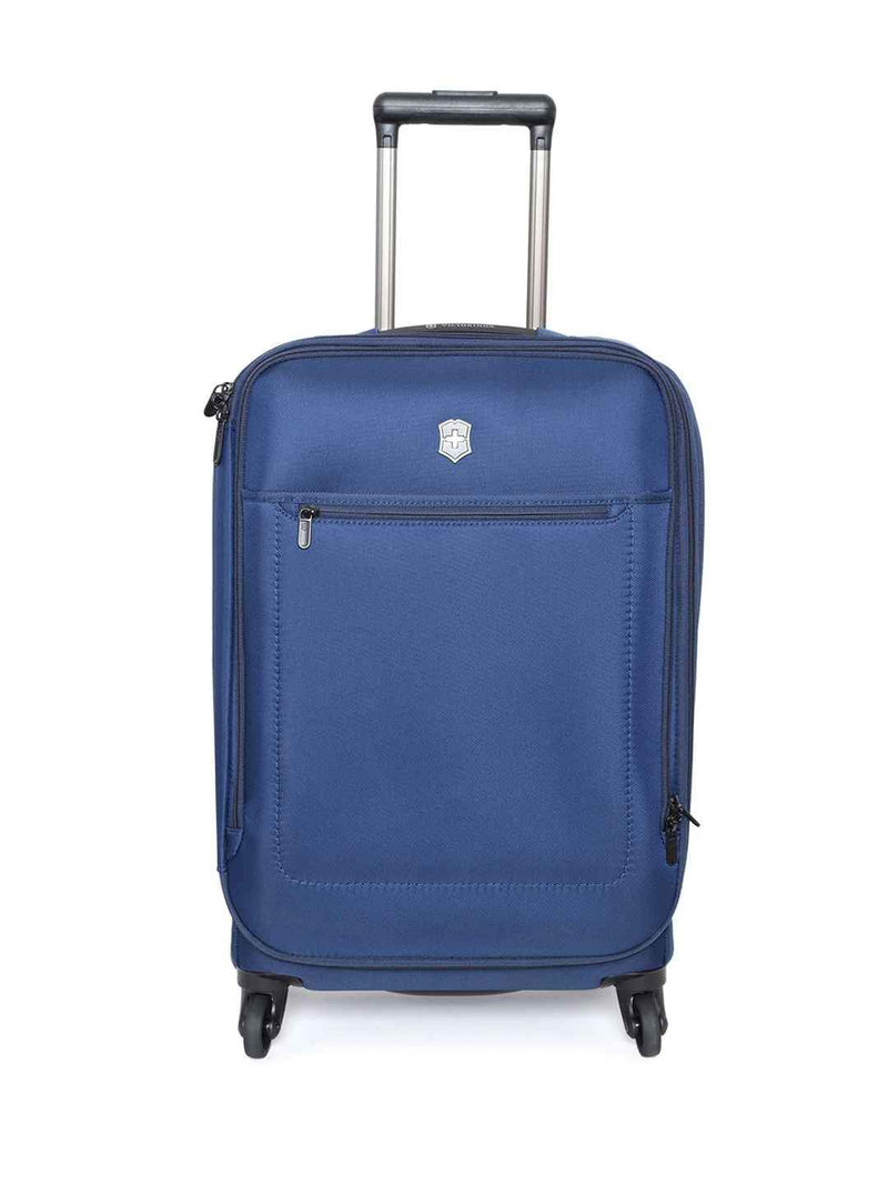 Victorinox Avolve 3.0 Softside Large Carry On Travel Trolley Suitcase Blue
