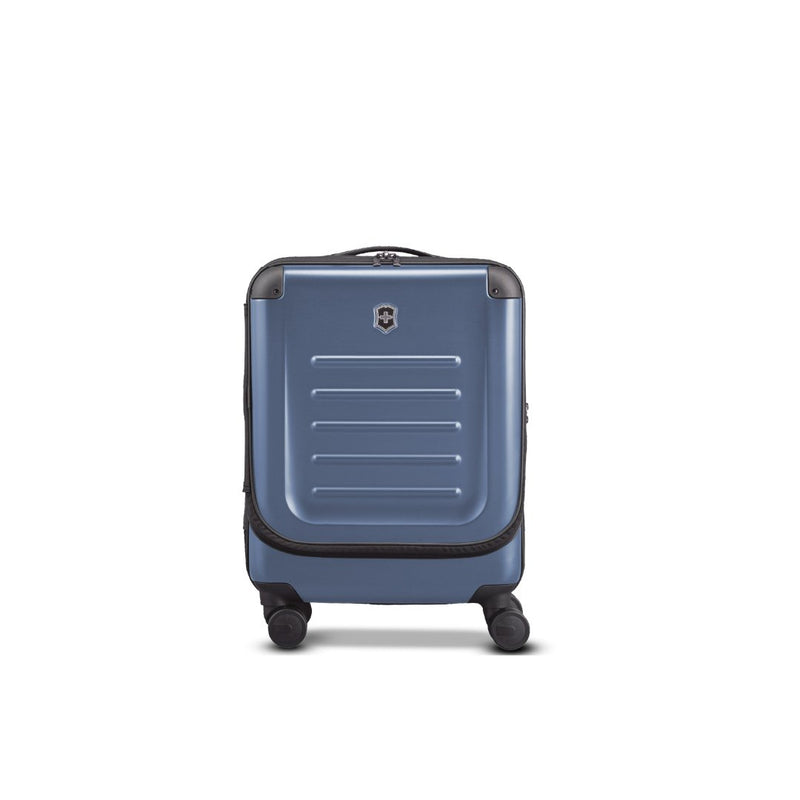 Victorinox Spectra 2.0 Hardside Dual-Access Global Carry-On Travel Trolley Suitcase Navy Blue