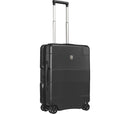 Victorinox Lexicon Global Hard Side Carry-On Travel Trolley Suitcase Black
