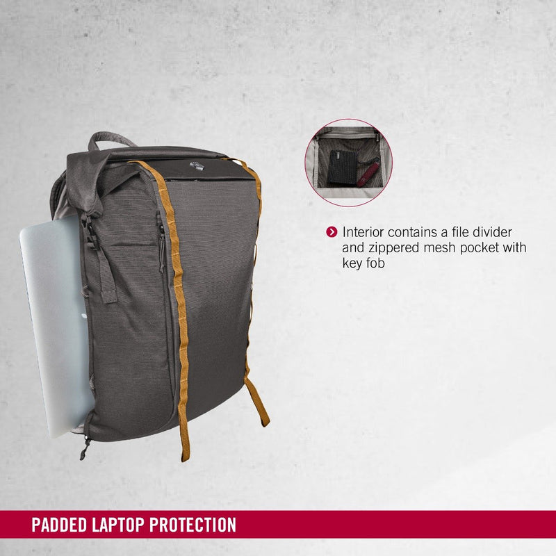 Victorinox Altmont Active Rolltop Laptop (15.4 Inch) Backpack 21 Litres Grey