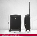 Victorinox Connex Softside Cabin Travel Trolley Suitcase Black