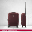 Victorinox Connex Softside Cabin Travel Trolley Suitcase Burgundy