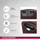 Victorinox Connex Softside Cabin Travel Trolley Suitcase Burgundy