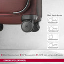 Victorinox Connex Softside Medium Expandable Travel Trolley Suitcase Burgundy