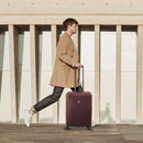 Victorinox Connex Softside Medium Expandable Travel Trolley Suitcase Burgundy