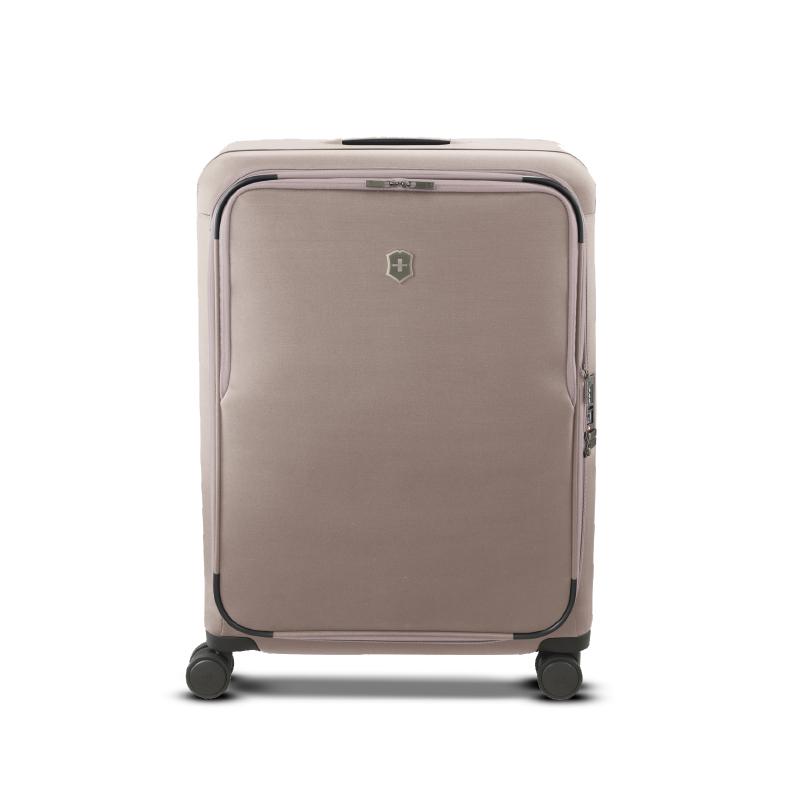 Victorinox Connex Softside Large Expandable Travel Trolley Suitcase Grey