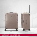 Victorinox Connex Softside Large Expandable Travel Trolley Suitcase Grey