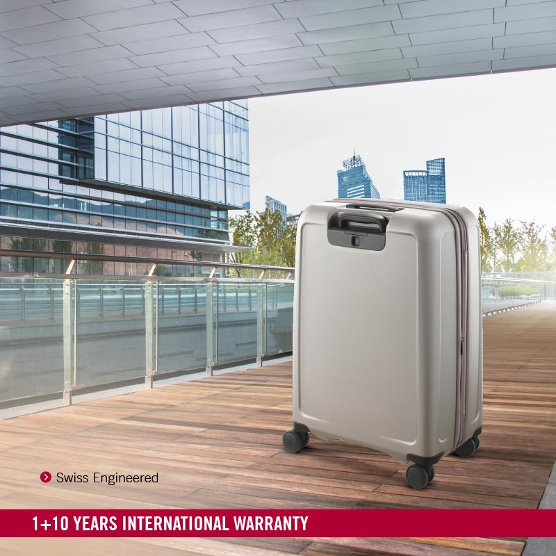 Victorinox Connex Hardside Medium Travel Trolley Suitcase Grey