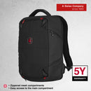 Wenger WEEKEND LIFESTYLE TECHPACK 14'' Laptop Backpack (12 Litres) Swiss Designed Black