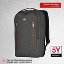 Wenger CITYUPGRADE 16'' Laptop Backpack  (4 Litres) Swiss Designed - Grey