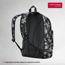 Wenger CRANGO 16" Laptop Backpack with Organizer for essentials in Black Camo (27 Litre)-Swiss designed
