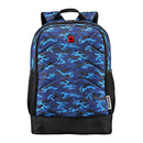 Wenger Quadma ML 16" Laptop Backpack  (22 Litres)-Swiss designed-Blue Camo