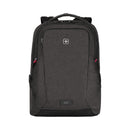Wenger, MX Professional 16 Inch Backpack,21 Liters Heather Grey, Swiss Designed-Blend of Style and Function