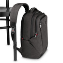Wenger, MX Professional 16 Inch Backpack,21 Liters Heather Grey, Swiss Designed-Blend of Style and Function