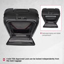 Victorinox Swiss Designed Spectra 3.0 Hardside Expandable Global Carry-On Travel Trolley Suitcase Black