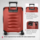 Victorinox Swiss Designed Spectra 3.0 Hardside Expandable Global Carry-On Travel Trolley Suitcase Red