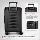 Victorinox Swiss Designed Spectra 3.0 Hardside Expandable Frequent Flyer Carry-On Travel Trolley Suitcase Black