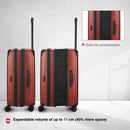 Victorinox Swiss Designed Spectra 3.0 Hardside Expandable Medium Case Travel Trolley Suitcase Red