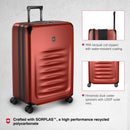 Victorinox Swiss Designed Spectra 3.0 Hardside Expandable Large Case Travel Trolley Suitcase Red