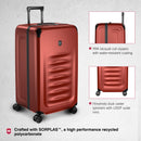 Victorinox Swiss Designed Spectra 3.0 Hardside Trunk Large Case Travel Trolley Suitcase Red