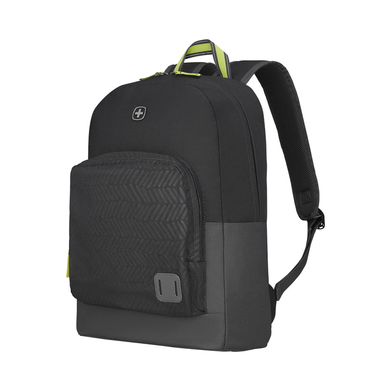 Wenger NEXT22, Crango 16 inches Laptop Backpack, 27 Liters Black Swiss Designed-Blend of Style and Function