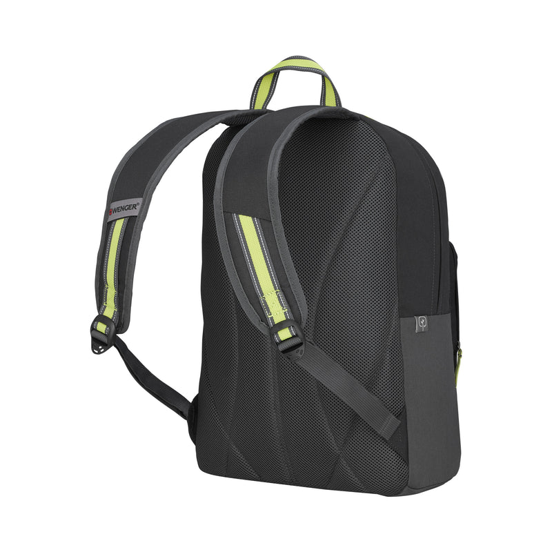 Wenger NEXT22, Crango 16 inches Laptop Backpack, 27 Liters Black Swiss Designed-Blend of Style and Function