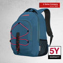 Wenger BTS MARS Laptop Backpack with 16" laptop & 10" tablet in Blue (26 Litres)-Swiss designed