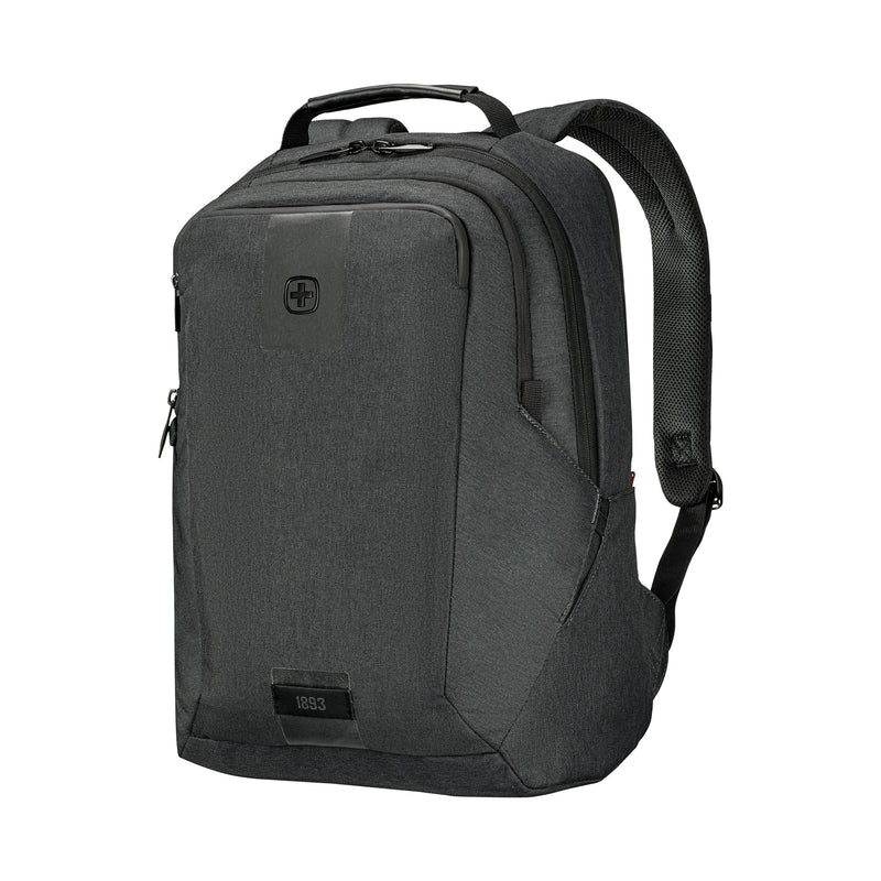 Wenger, MX ECO Professional, 16 Inch Laptop Backpack, 20 Liters Charcoal, Swiss Designed-Blend of Style and Function