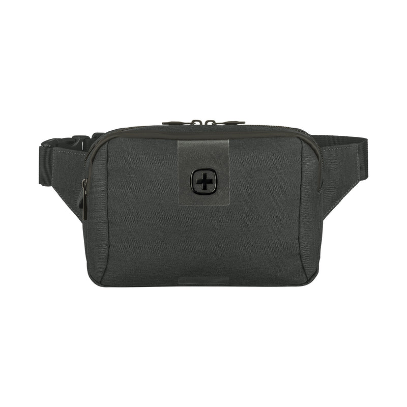 Wenger, MX ECO Waispack, Waistbag, Charcoal Swiss Designed-Blend of Style and Function