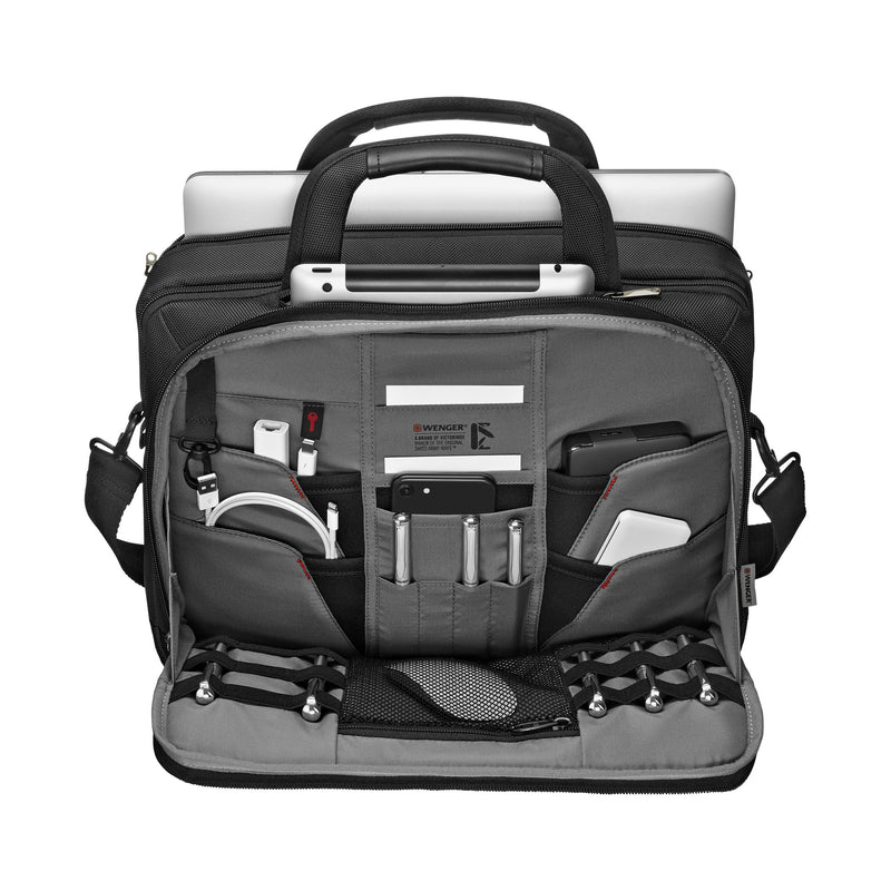 Wenger, BC Pro, 14 16 Inch Laptop Briefcase, 11 Liters Black Swiss D