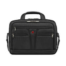 Wenger, BC Star Expandable, 14 - 16 Inch Laptop Briefcase, 18 Liters Black Swiss Designed-Blend of Style and Function