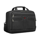 Wenger, BC Star Expandable, 14 - 16 Inch Laptop Briefcase, 18 Liters Black Swiss Designed-Blend of Style and Function