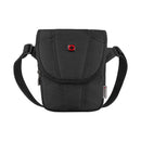 Wenger, BC High Flapover, Flapover Crossbody Bag, Black Swiss Designed-Blend of Style and Function