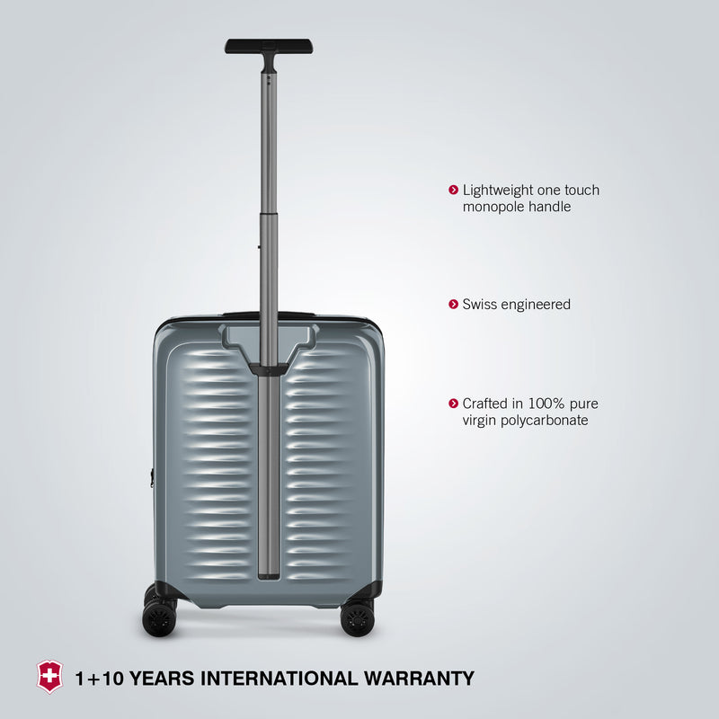 Victorinox, Airox Global Hardside Cabin Luggage, 33 litres, Silver