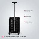 Victorinox Swiss Designed Airox Frequent Flyer Hardside Cabin Luggage, 34 litres, Black