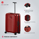 Victorinox Swiss Designed Airox Medium Hardside Luggage, 74 litres, Victorinox Red, Check-in Trolley bag