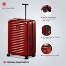 Victorinox Swiss Designed Airox Large Hardside Luggage, 98 litres, Victorinox Red, Check-in Trolley bag