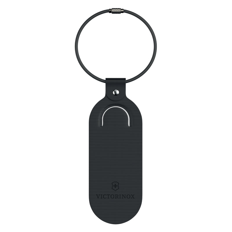 Victorinox, 5.0 ID Tag, Personalised Luggage Tag For Travel, Black