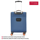 Wenger Fiero-Pro Carry-on Softside Suitcase, 45 Litres, Blue/Orange, Swiss designed-blend of style & function