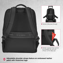 Victorinox Victoria Signature Women Compact Backpack, 14'' Laptop & 10'' Tablet Pocket, Black, Swiss designed
