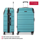 Wenger Static-Pro Large Hardside Suitcase, 106 Litres, Teal, Swiss designed-blend of style & function