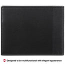 Victorinox Altius Alox, Leather Bi-Fold Wallet, Black
