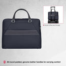 Victorinox Victoria Signature Women Briefcase, 14'' Laptop & 10'' Tablet Pocket, Midnight Blue, Swiss designed