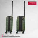 Wenger Pegasus Carry-on Hardside Suitcase, 39 Litres, Military Green, Swiss designed-blend of style & function
