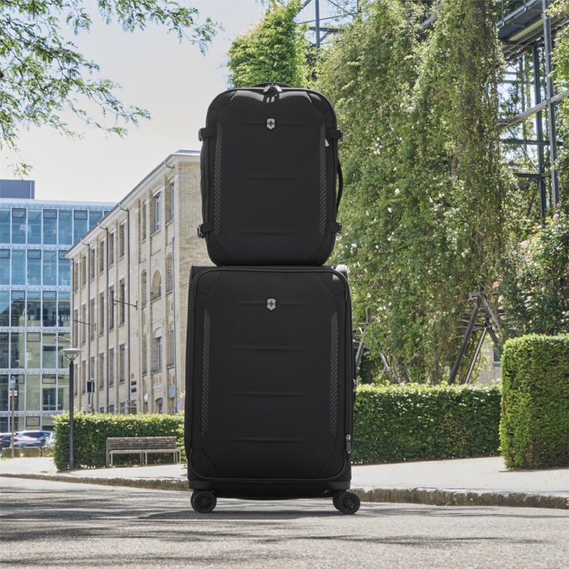 Victorinox, Crosslight, Medium Softside Check-In Luggage, 74 litres, Black, Trolley Bag