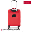 Wenger Fiero Carry-on Softside Suitcase, 45 Litres, Red, Swiss designed