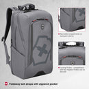 Victorinox Swiss Designed Touring 2.0, Traveler 17" Laptop Backpack, Stone Grey,17 Inches laptop