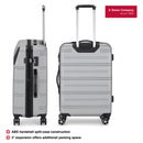 Wenger Static-Pro Medium Hardside Suitcase, 67 Litres, Grey, Swiss designed-blend of style & function