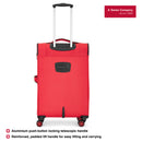 Wenger Fiero-Pro Medium Softside Suitcase, 69 Litres, Red/Black, Swiss designed-blend of style & function