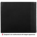 Victorinox Altius Alox, Deluxe Leather Bi-Fold Wallet, Black